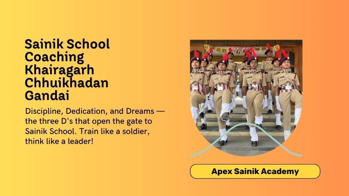 best sainik school coaching in khairagarh chhuikhadan gandai